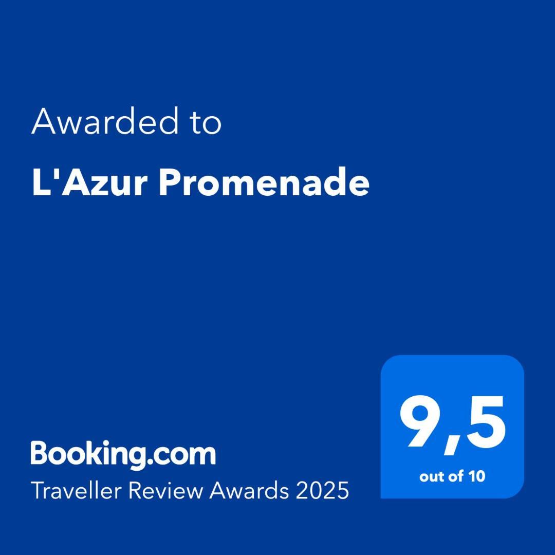 Ferienwohnung L'Azur Promenade Nizza Exterior foto