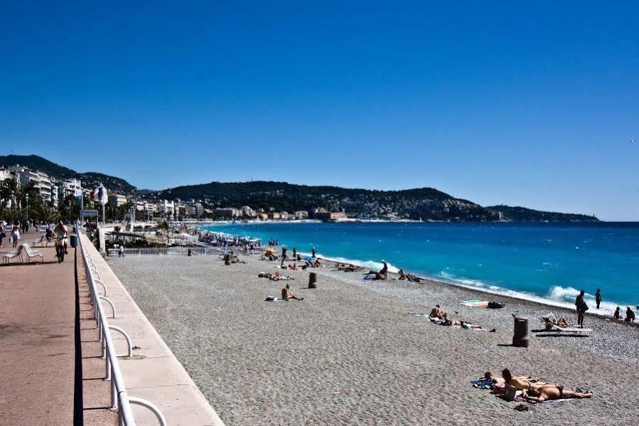 Ferienwohnung L'Azur Promenade Nizza Exterior foto